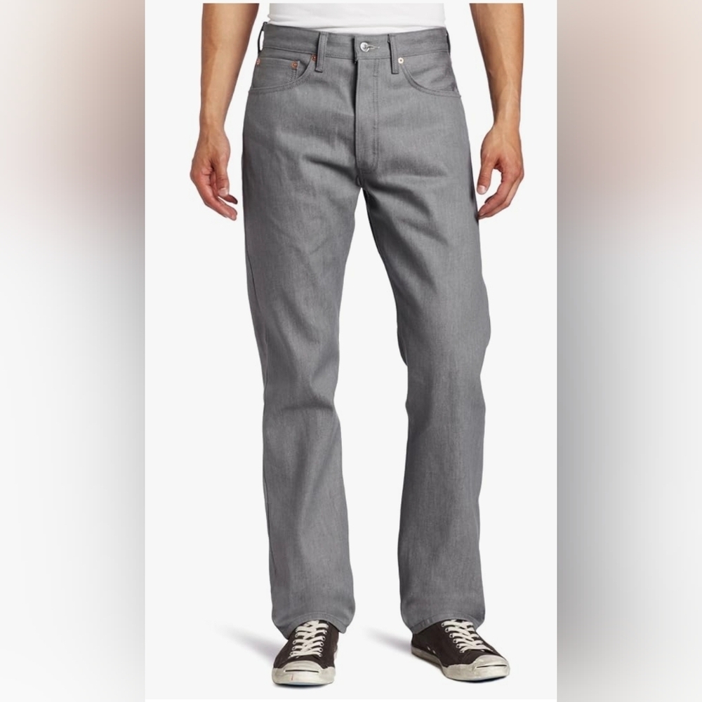 NWT Levis Men's 501 Original Shrink To Fit Jeans Pants, W32, L30